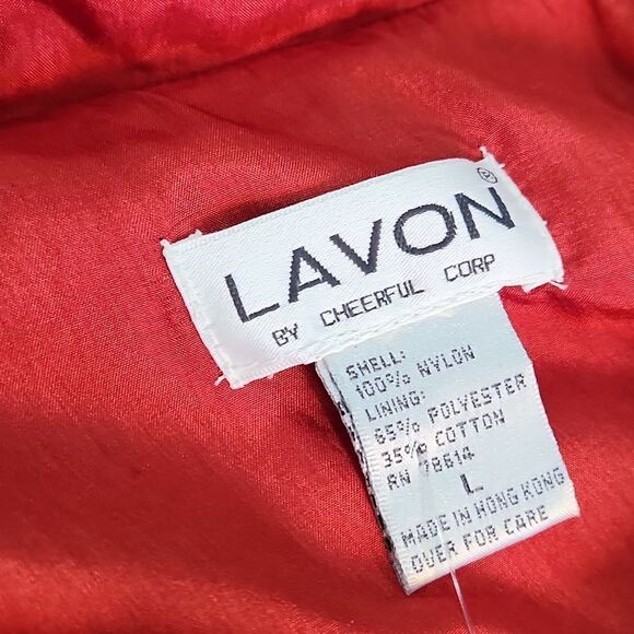 VTG Nylon 90's Beaded Red & Turquoise Track Suit Set - Picture 5 of 13